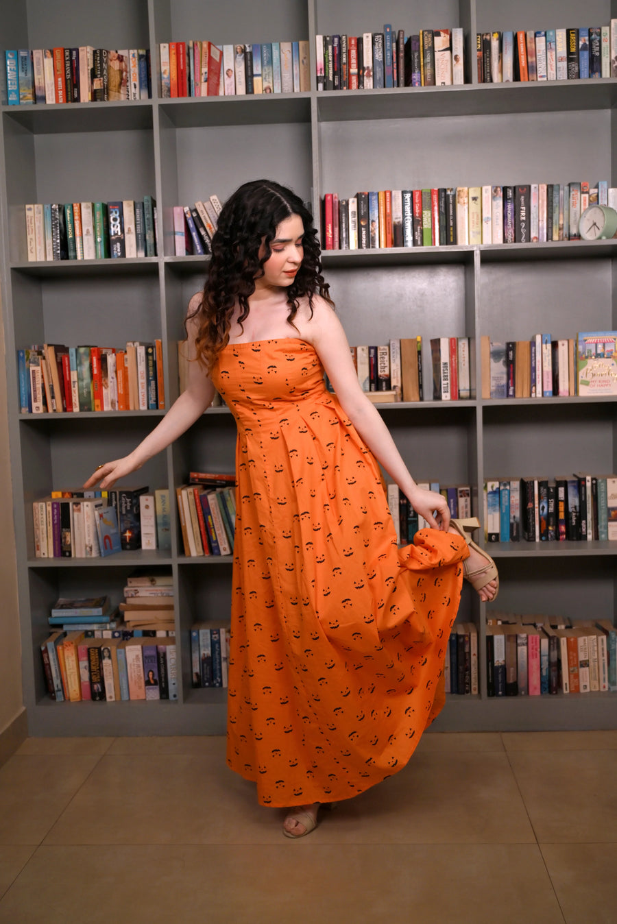 THE SAFFRON SPICE DRESS