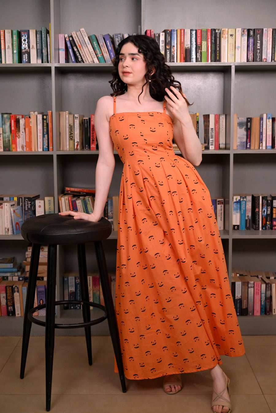THE SAFFRON SPICE DRESS