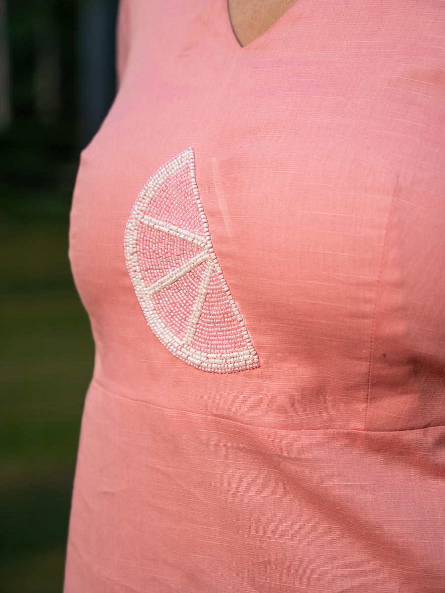 THE BLUSH SLICE DRESS