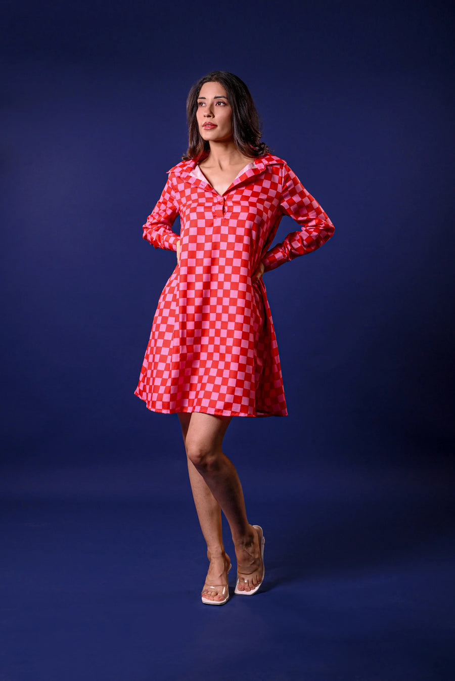 THE ELECTRIC ROSE DRESS