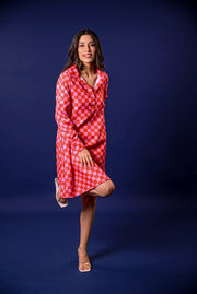 THE ELECTRIC ROSE DRESS