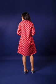 THE ELECTRIC ROSE DRESS