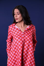 THE ELECTRIC ROSE DRESS