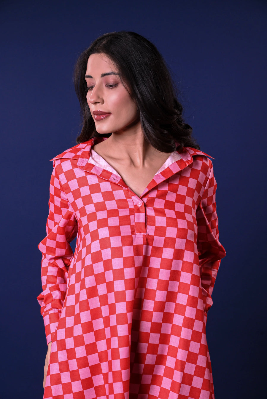 THE ELECTRIC ROSE DRESS