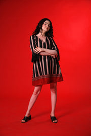 THE GRAPHIC SWING DRESS