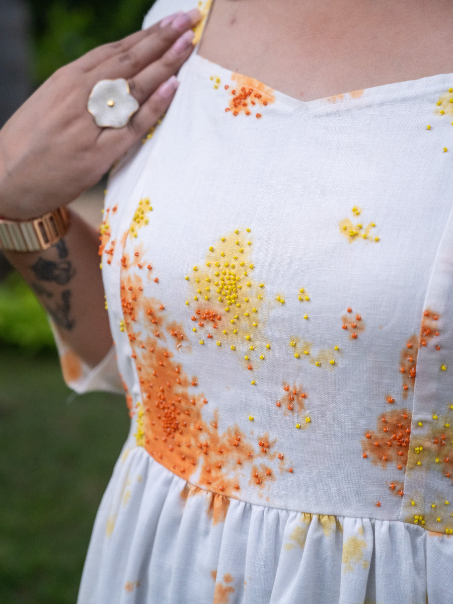 THE SOLAR FLARE DRESS